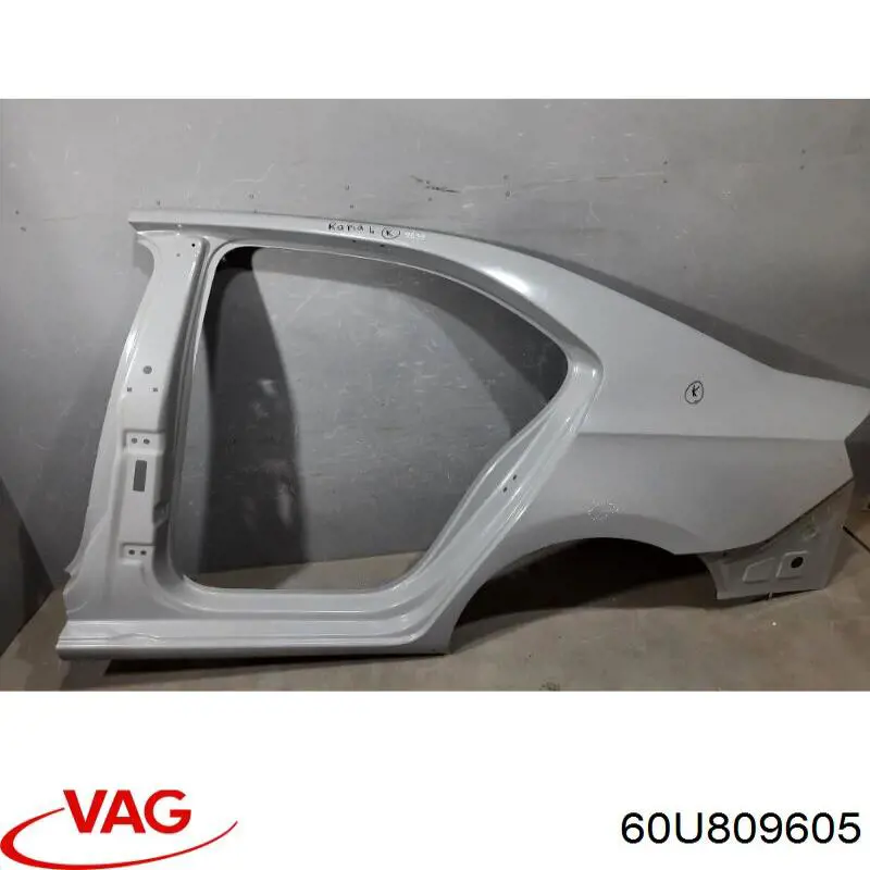 Панель кузова ліва VAG 60U809605 ціна, від 534.38 USD