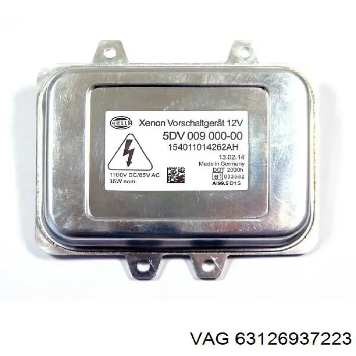 ЕБУ ксенону VAG 63126937223 ціна, від 35.53 USD