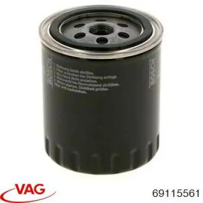 Масляний фільтр двигуна VAG 69115561 ціна, від 7.56 USD