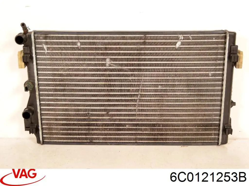 Купити 6C0121253B VAG Радіатор охолодження, додатковий