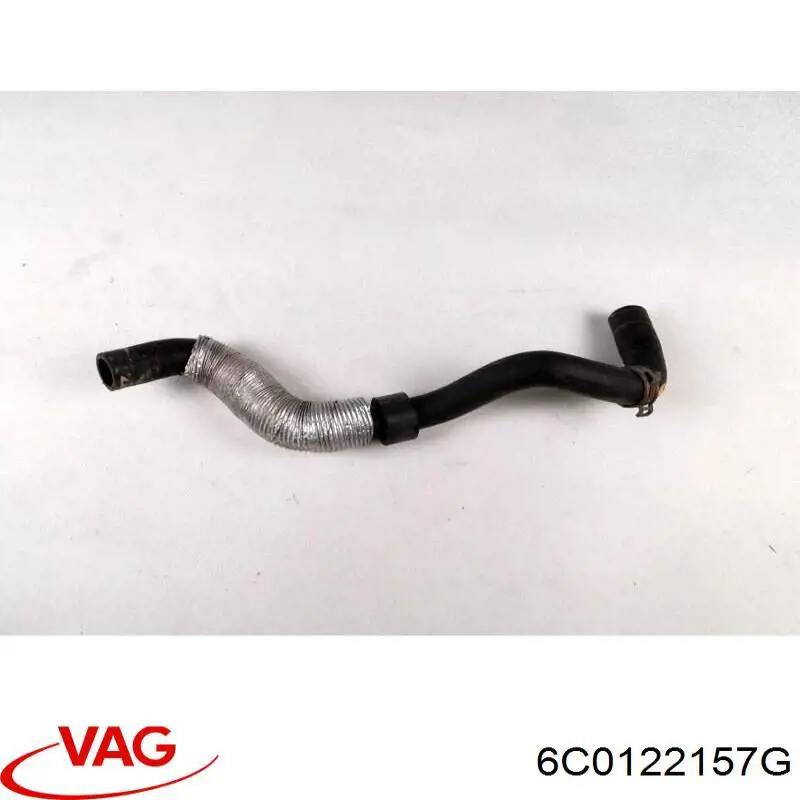 Шланг/патрубок радіатора охолодження, верхній VAG 6C0122157G ціна, від 40.66 USD