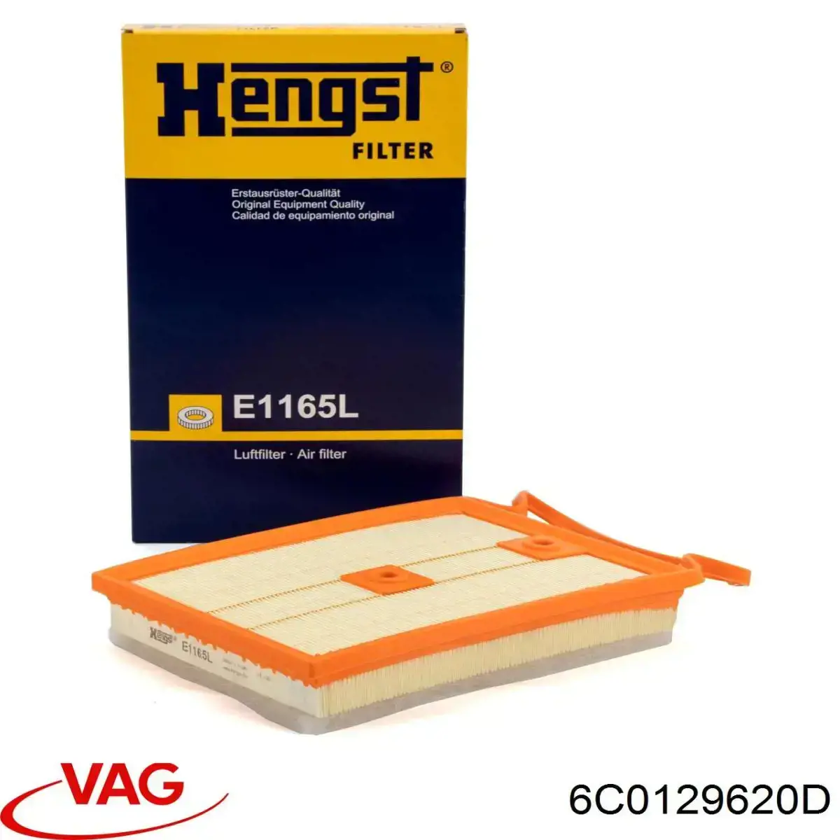Повітряний фільтр 6C0129620D VAG