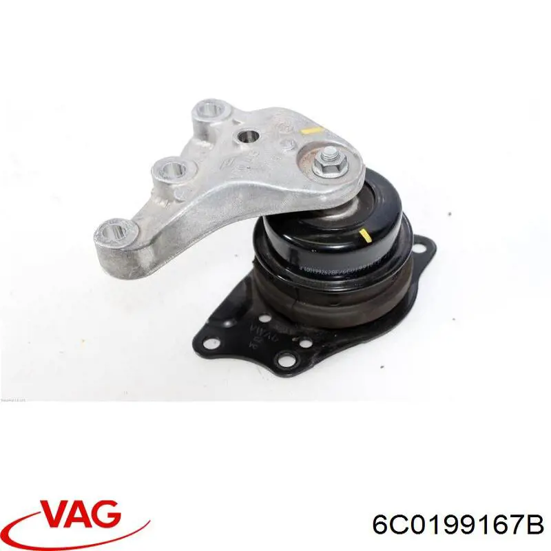 Права подушка двигуна VAG 6C0199167B ціна, від 124.38 USD