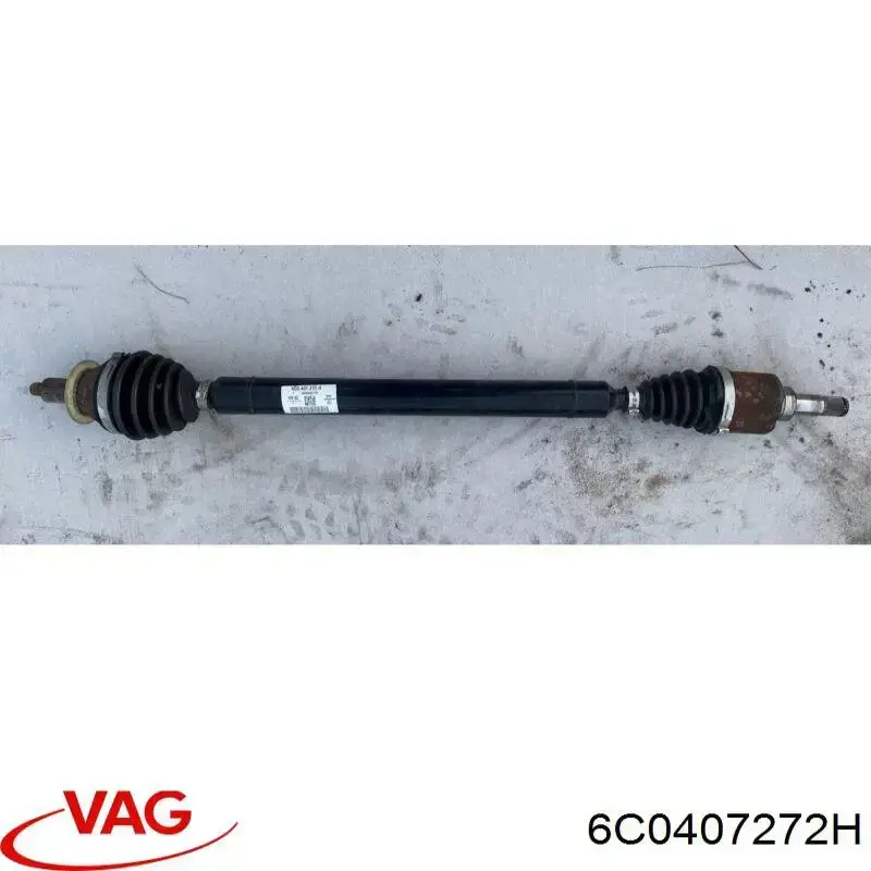 Піввісь передня, права VAG 6C0407272H ціна, від 109.80 USD