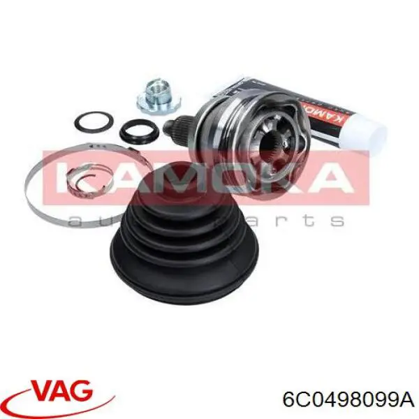 Граната колісна VAG 6C0498099A ціна, від 24.91 USD