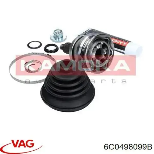 Граната колісна VAG 6C0498099B ціна, від 29.35 USD