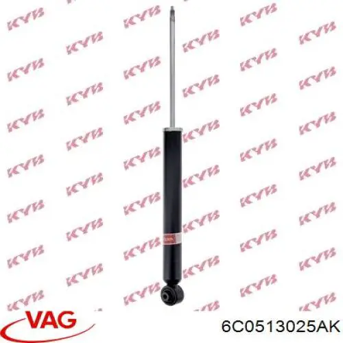 Купити 6C0513025AK VAG Стійка амортизатора задня