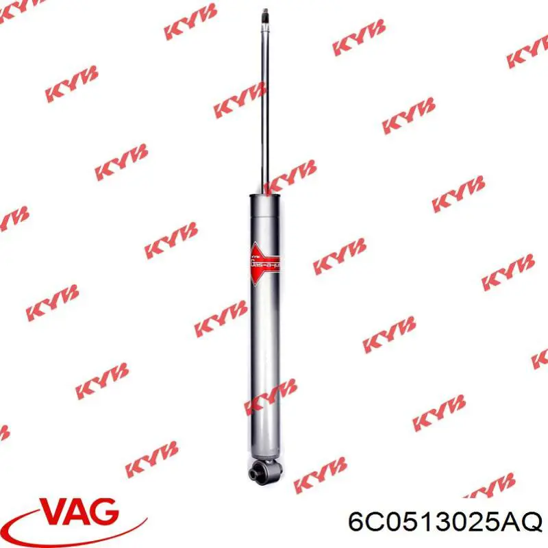 Купити 6C0513025AQ VAG Стійка амортизатора задня