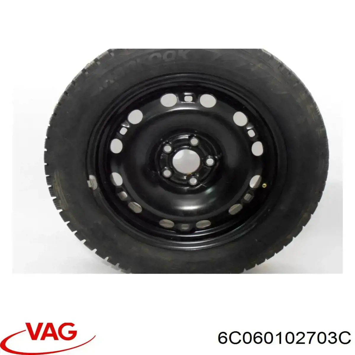 6C0601027F03C VAG иски сталеві