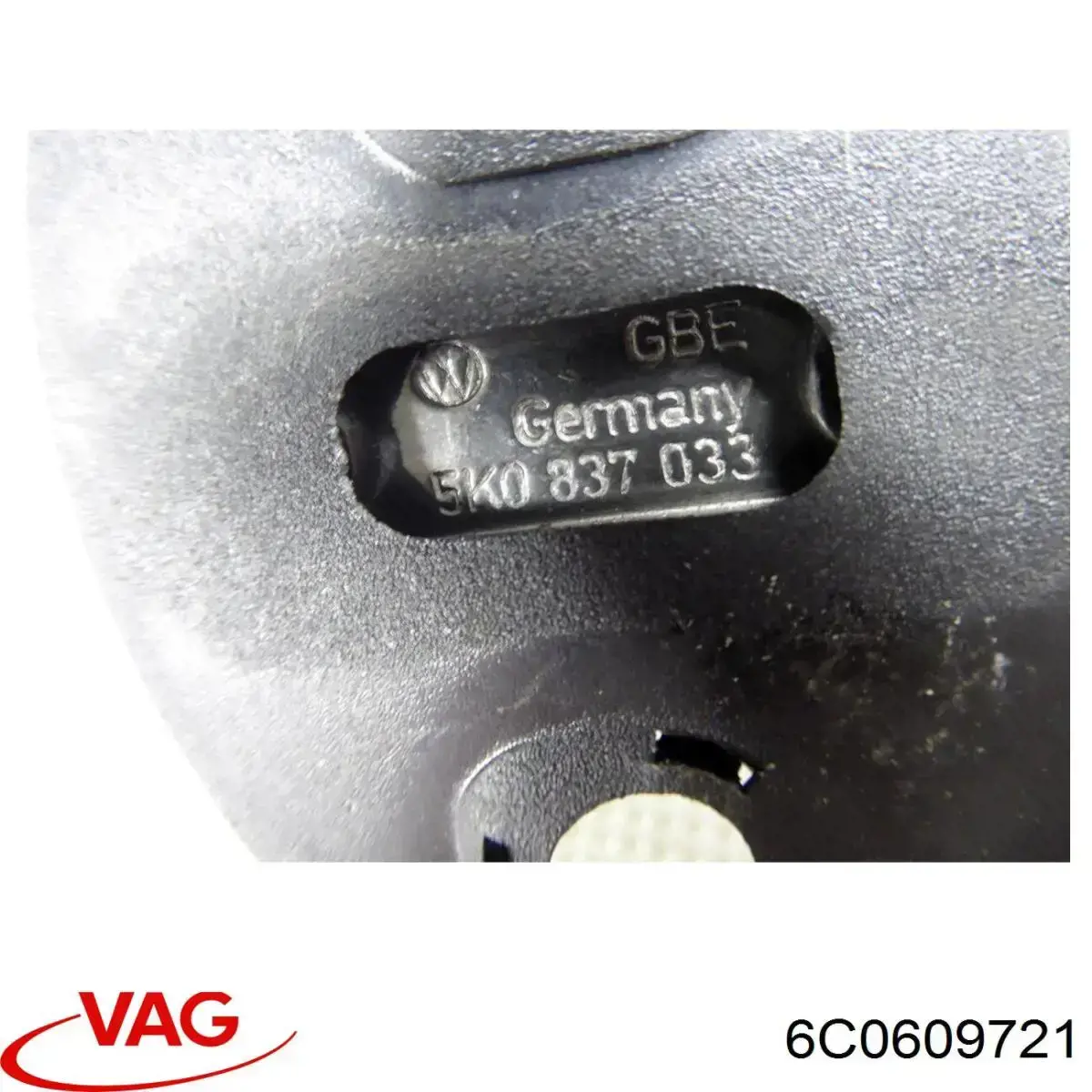 6C0609721 VAG Трос ручного гальма задній, правий/лівий
