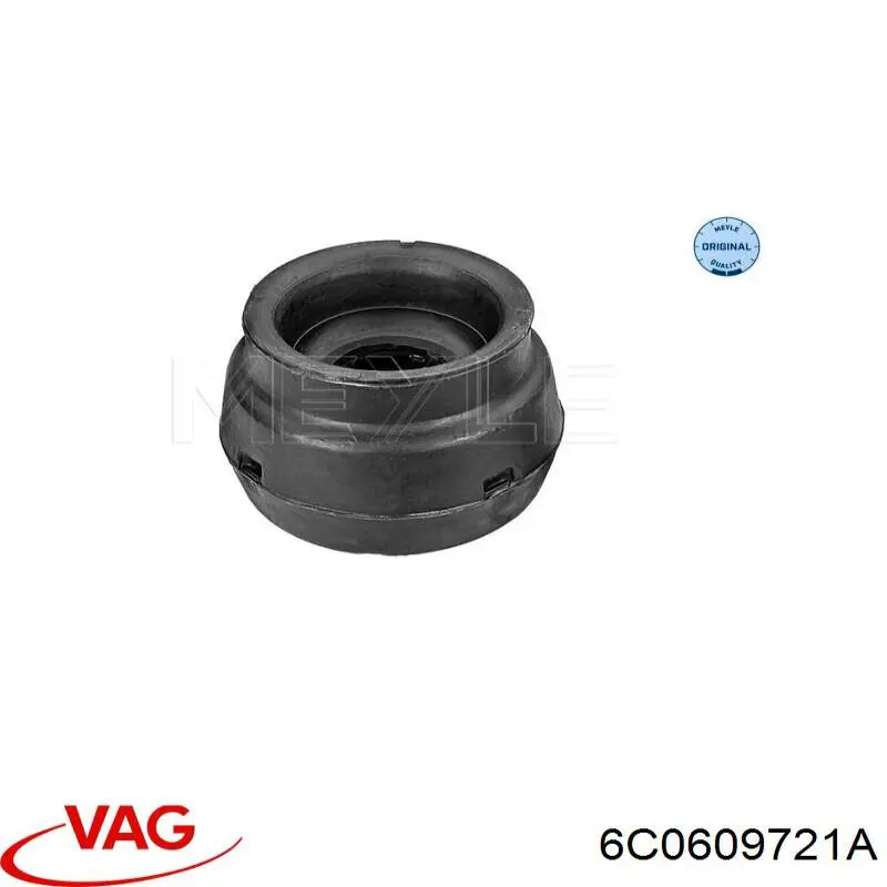 Трос ручного гальма задній, правий/лівий VAG 6C0609721A ціна, від 13.64 USD