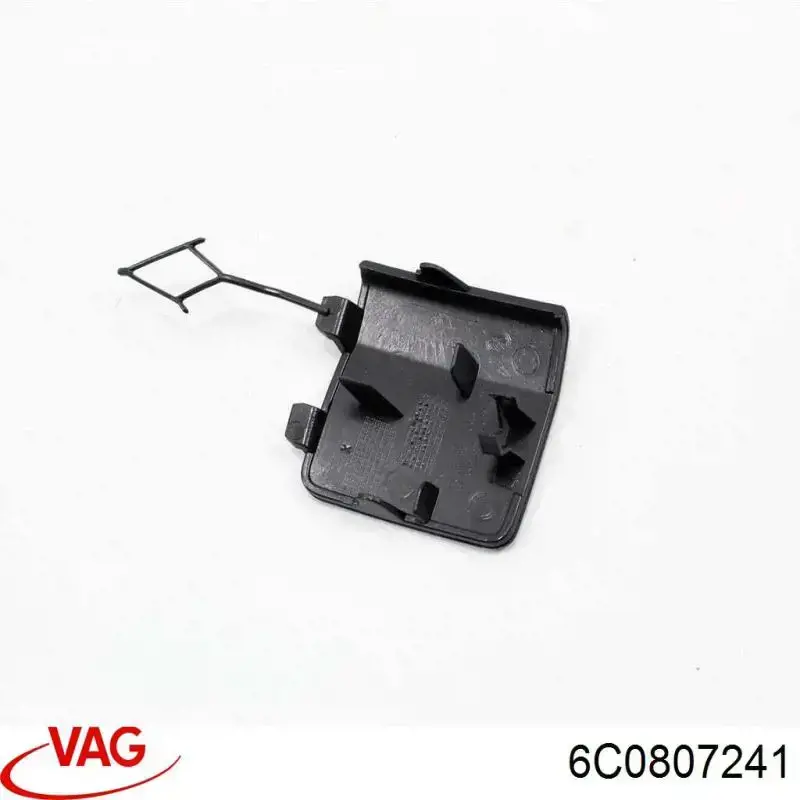 Заглушка бампера буксирувального гака, передня VAG 6C0807241 ціна, від 9.81 USD