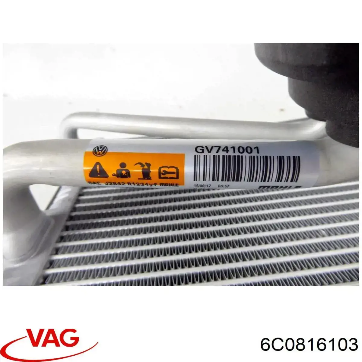 Випаровувач кондиціонера VAG 6C0816103 ціна, від 172.30 USD