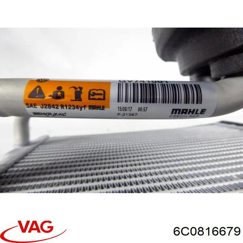 Клапан TRV, кондиціонера 6C0816679 VAG