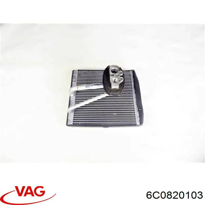 Купити 6C0816103 VAG Радіатор опалювача салону