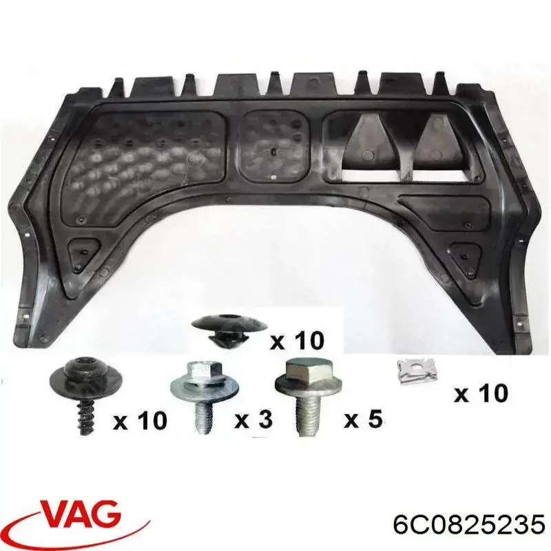 Купити 6C0825235 VAG Захист піддона картера двигуна