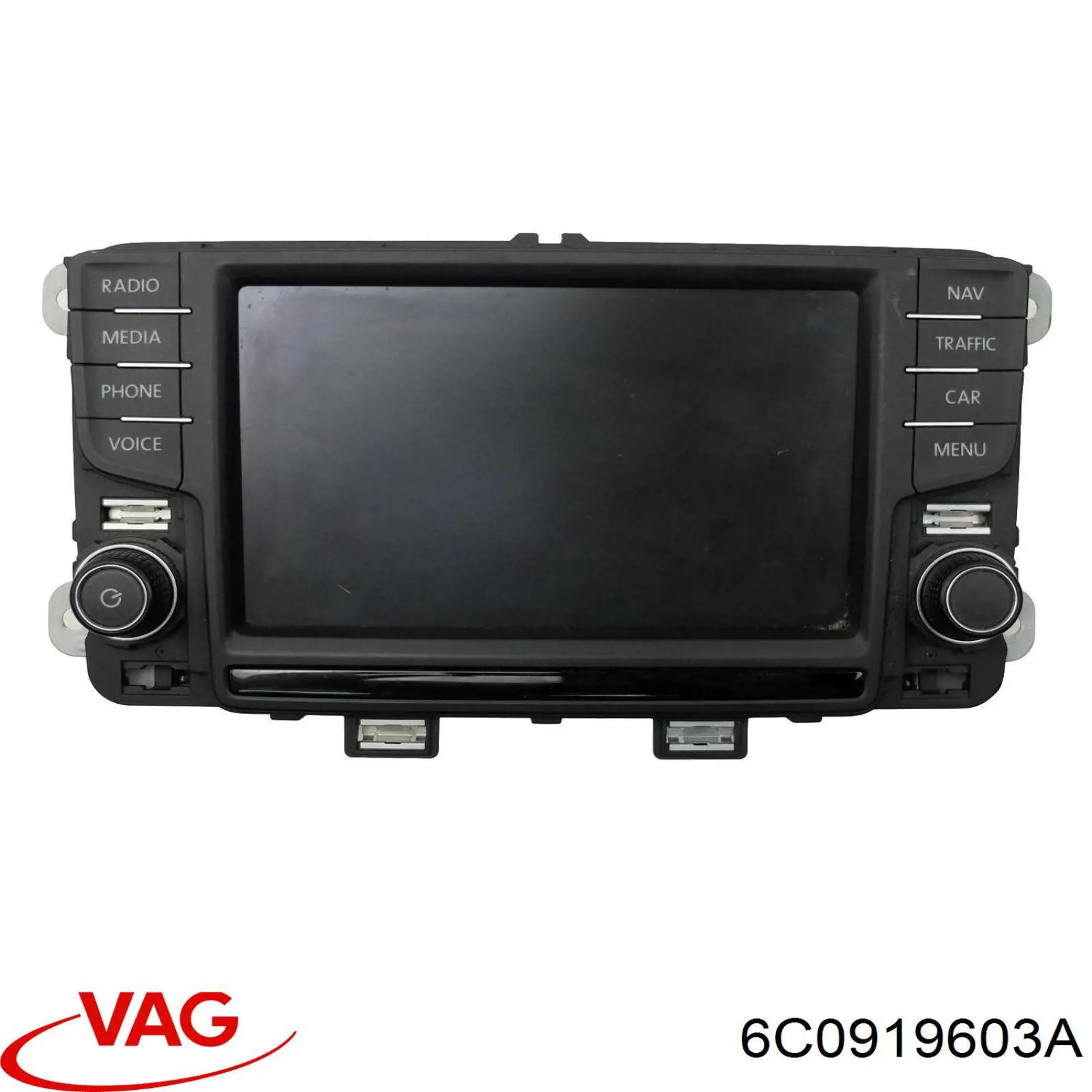 Купити 6C0919603A VAG Дисплей багатофункціональний