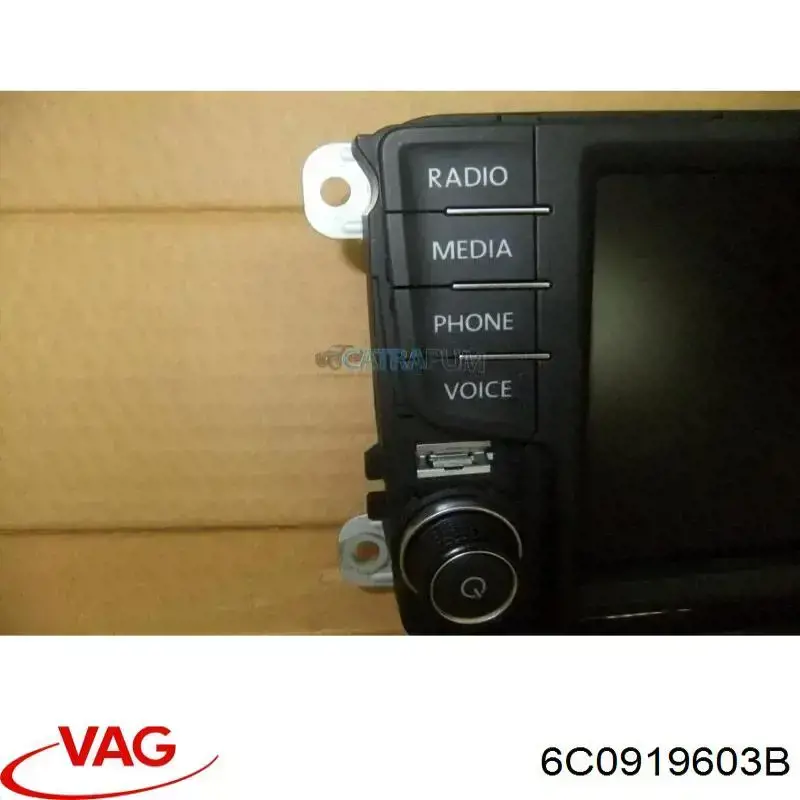 Дисплей багатофункціональний VAG 6C0919603B ціна, від 141.87 USD