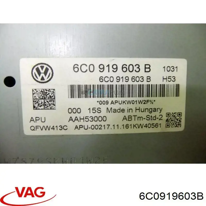 Купити 6C0919603B VAG Дисплей багатофункціональний