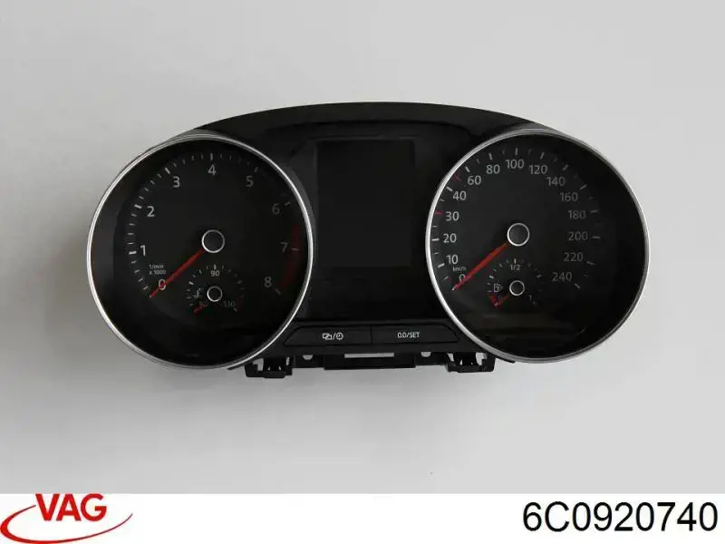 6C0920740 VAG Щиток приладів додатковий