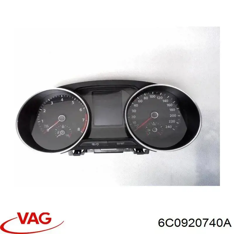 Приладова дошка-щиток приладів 6C0920740A VAG