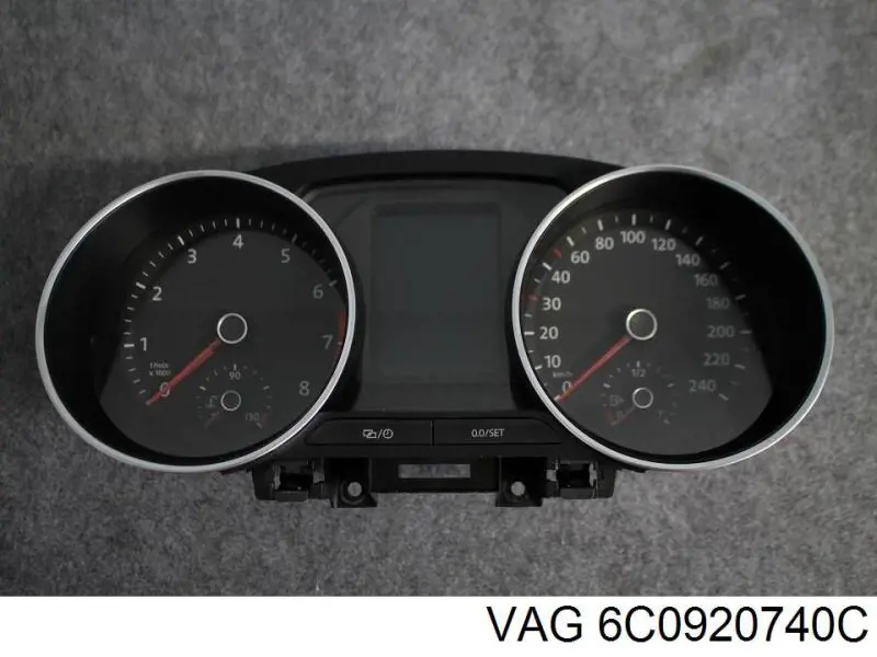 6C0920740C VAG Щиток приладів додатковий