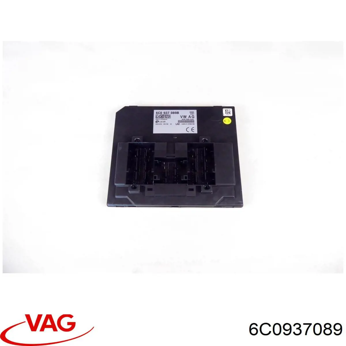 6C0937089A VAG Блок комфорту