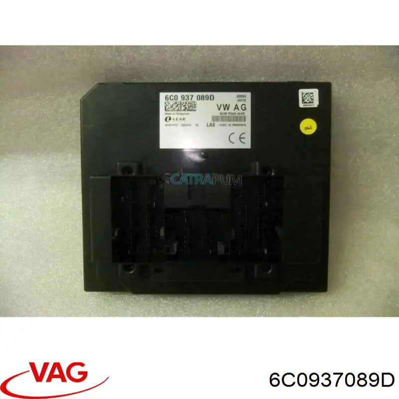 Блок комфорту VAG 6C0937089D ціна, від 277.78 USD