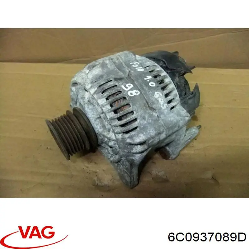 6C0937089E VAG Блок комфорту