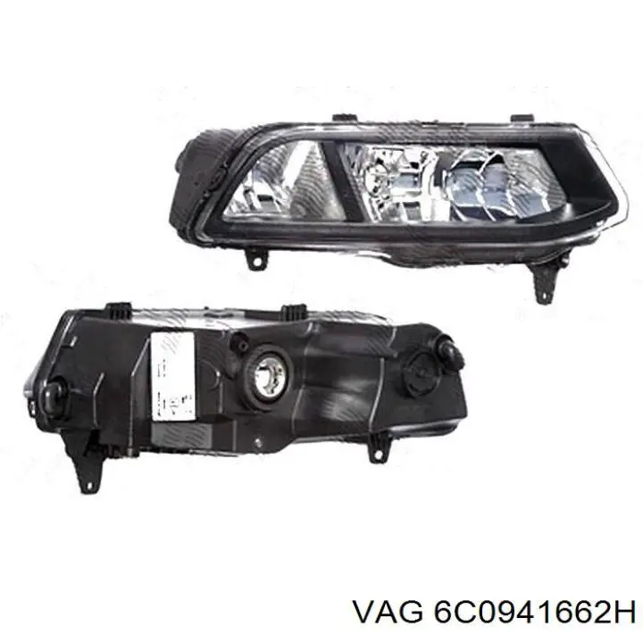 Туманка права VAG 6C0941662C ціна, від 31.12 USD