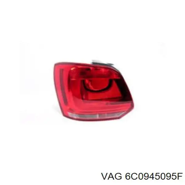 6C0945095F VAG Задня ліва фара