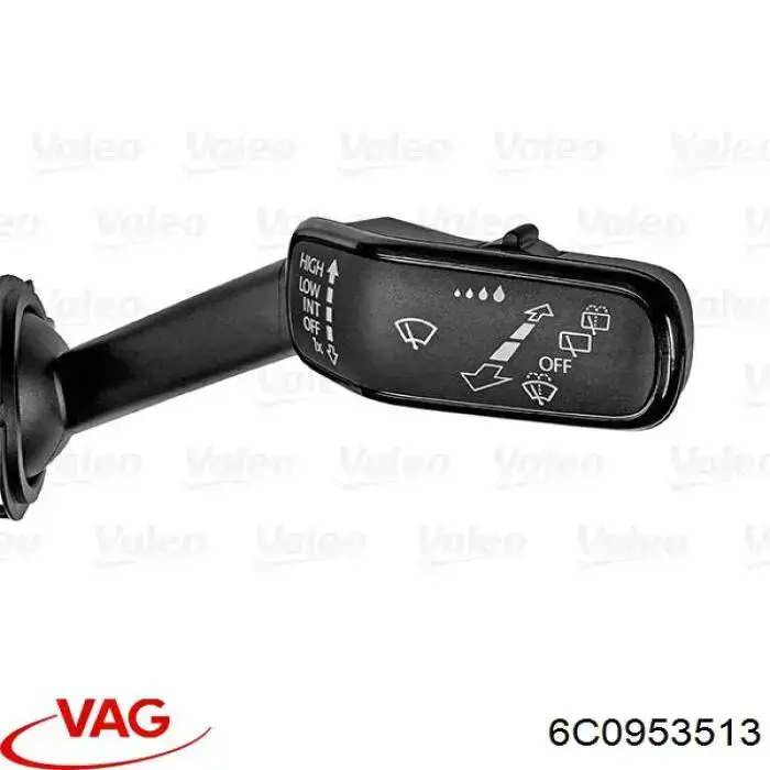 6C0953513 VAG Перемикач підрульовий