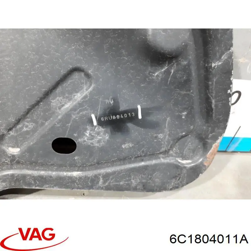 Перегородка моторного відсіку VAG 6C1804011A ціна, від  USD