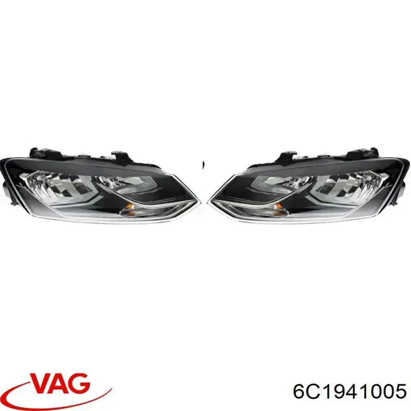 Фари VAG 6C1941005 ціна, від 133.80 USD