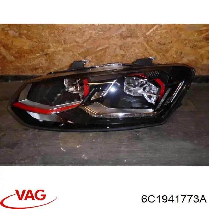 Основна фара - вставка VAG 6C1941773A ціна, від 635.59 USD