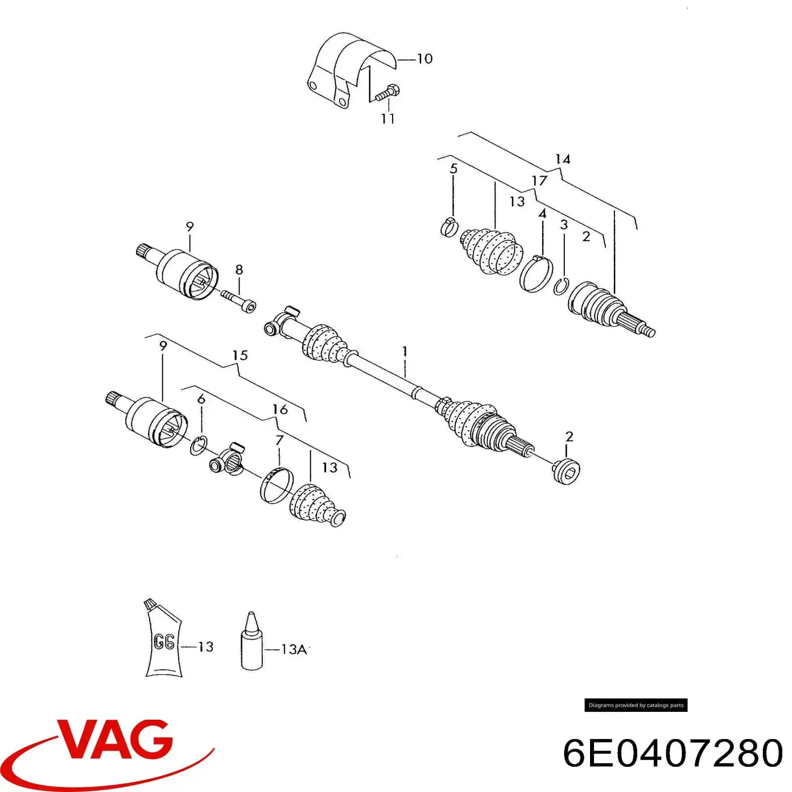 6E0407280 VAG 