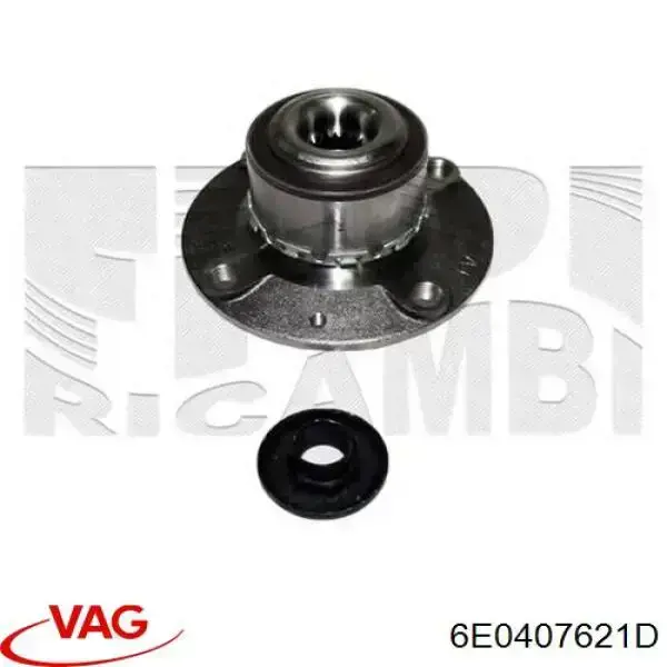 Маточина колеса передня VAG 6E0407621D ціна, від 41.57 USD