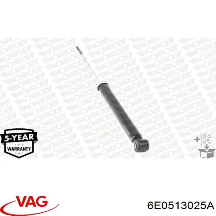 Амортизатор задній VAG 6E0513025A ціна, від 42.34 USD