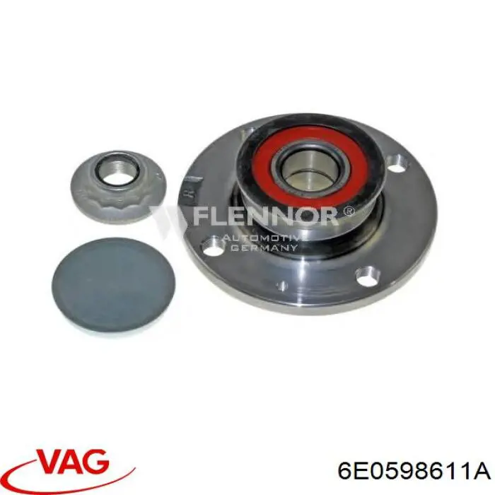 Маточини задніх коліс VAG 6E0598611A ціна, від 37.81 USD