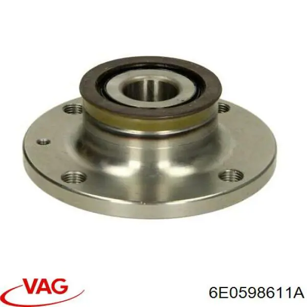 Купити 6E0598611A VAG Підшипник ступиці колеса