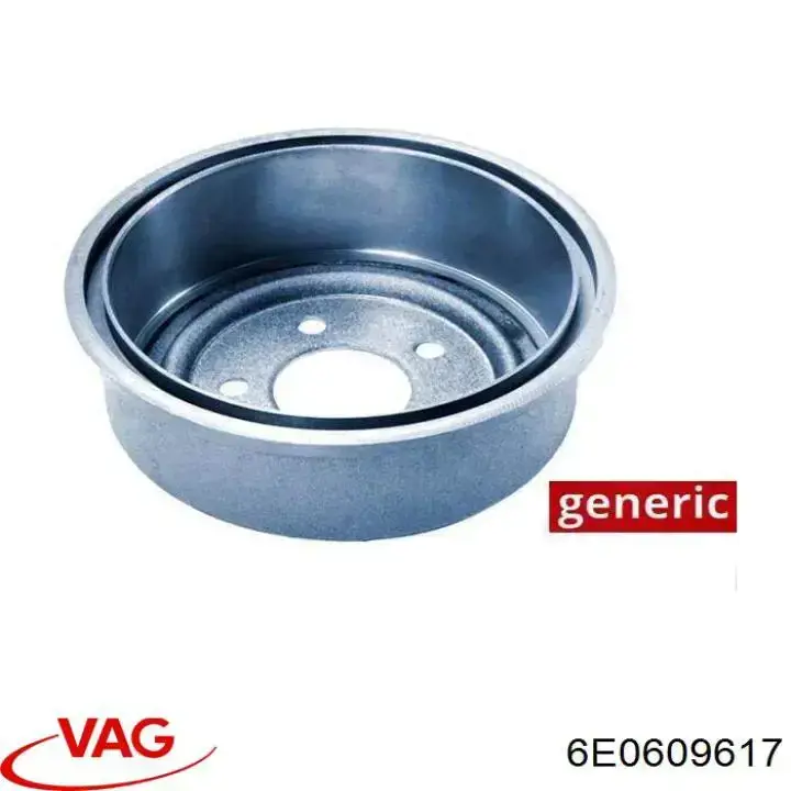 Барабан гальмівний задній VAG 6E0609617 ціна, від 21.58 USD