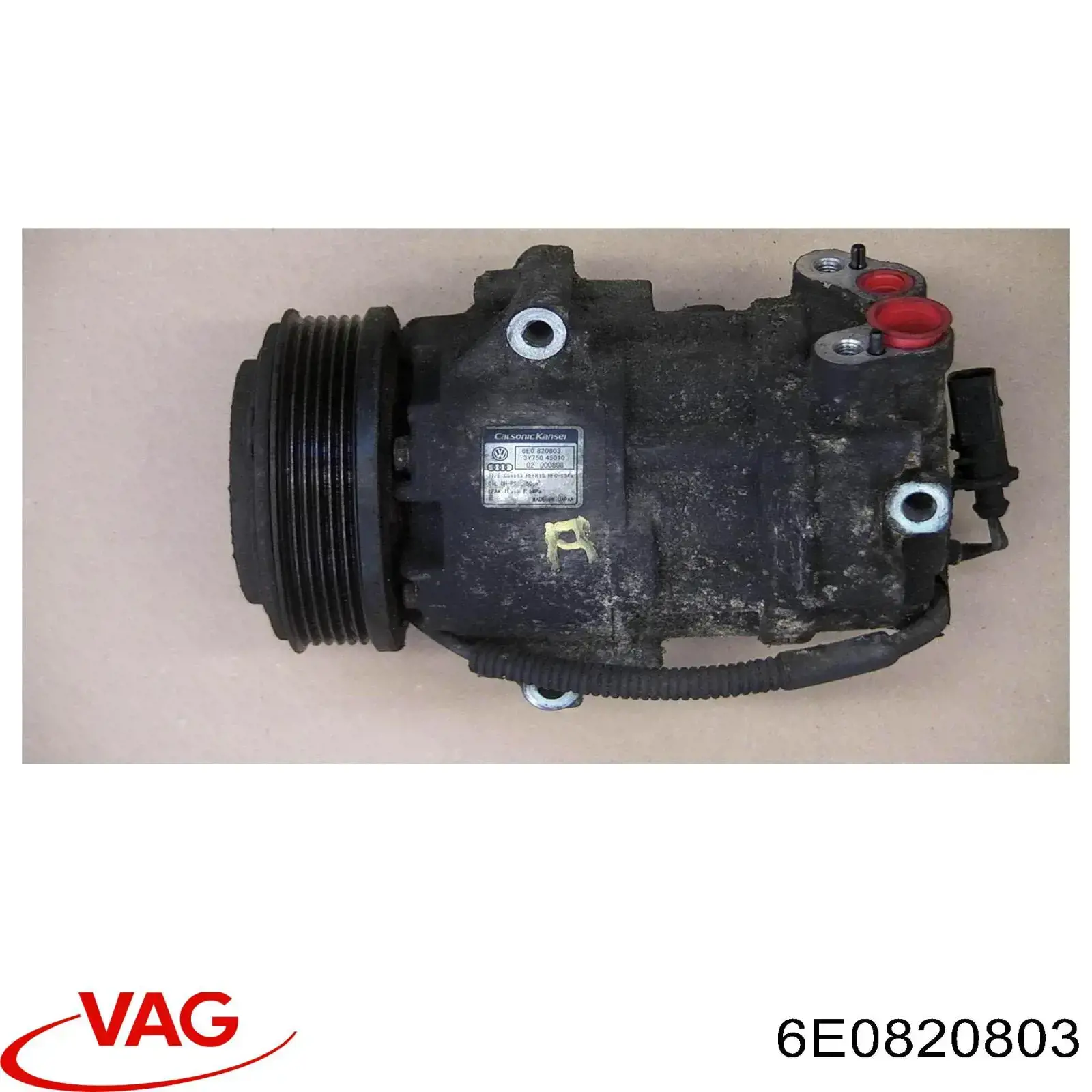 Компресор системи кондиціювання VAG 6E0820803 ціна, від  USD