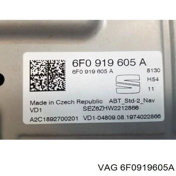 VAG 6F0919605A ціна, від 167.92 USD