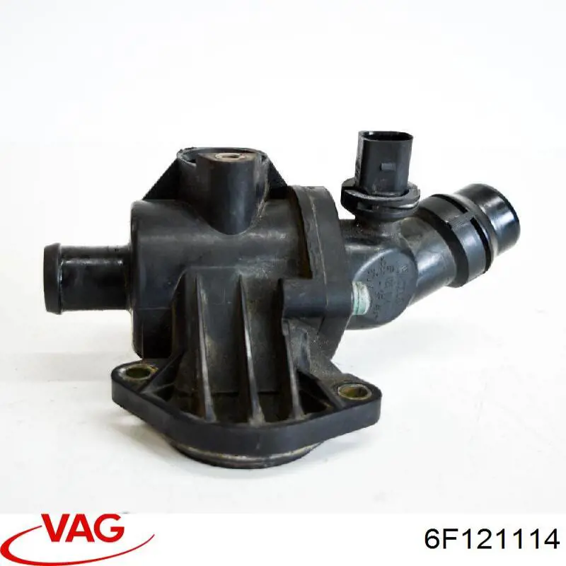6F121114 VAG Корпус термостата в зборі