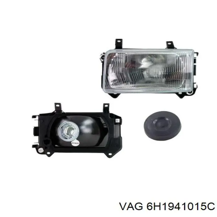 6H1941015C VAG Фара дальнього світла в зборі