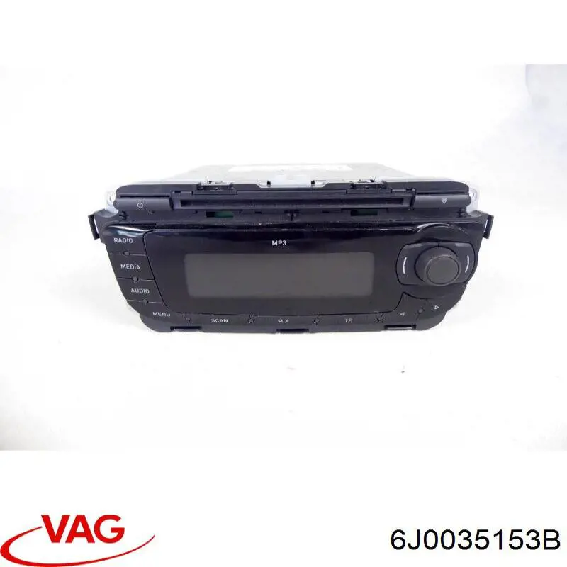 Магнітола (радіо AM/FM) VAG 6J0035153B ціна, від 16.37 USD