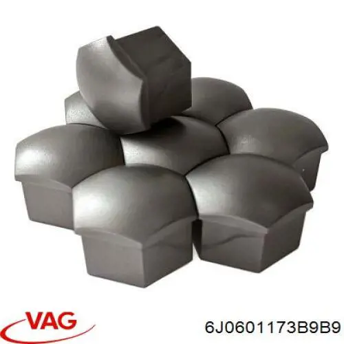 Купити 6J0601173B9B9 VAG Ковпачок гайки колеса
