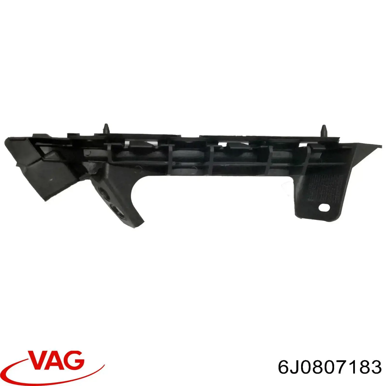 Купити 6J0807183 VAG Направляюча переднього бампера, ліва