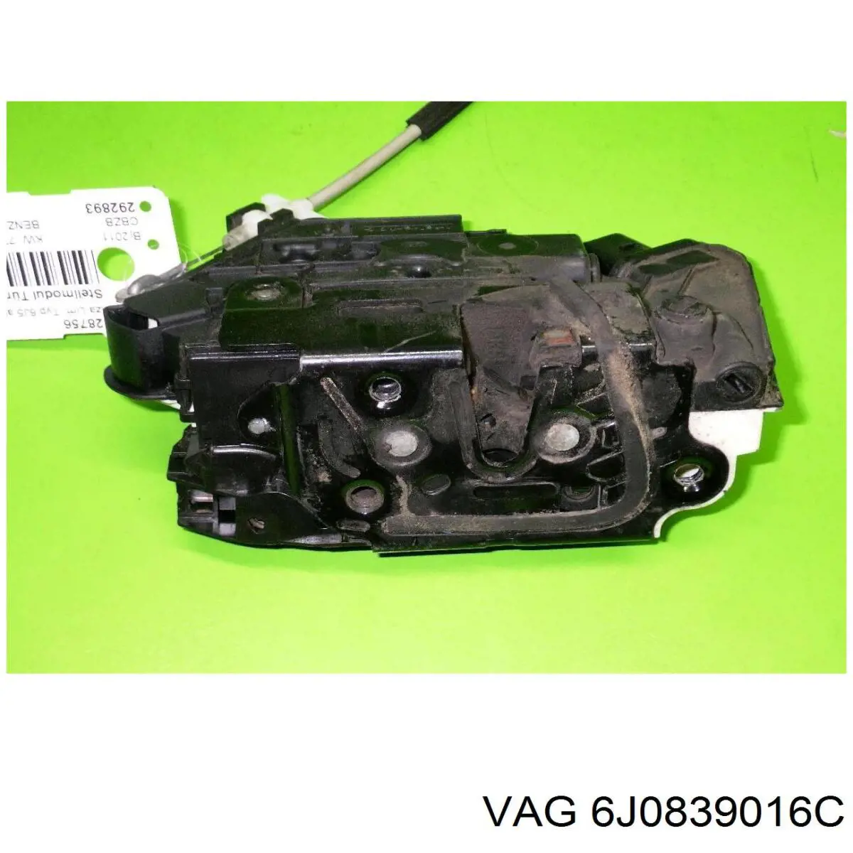 Замок задньої дверї, правої VAG 6J0839016C ціна, від 44.60 USD