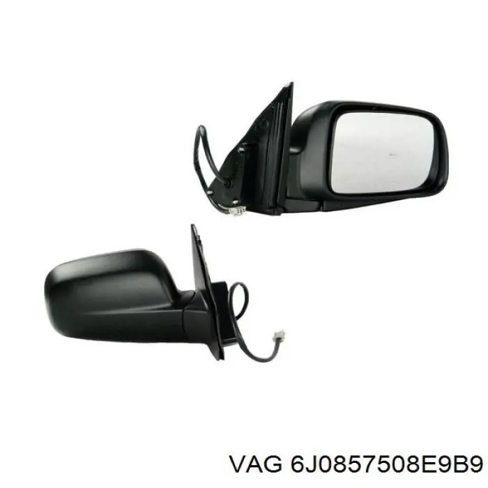 Купити 6J0857508E9B9 VAG Дзеркало праве